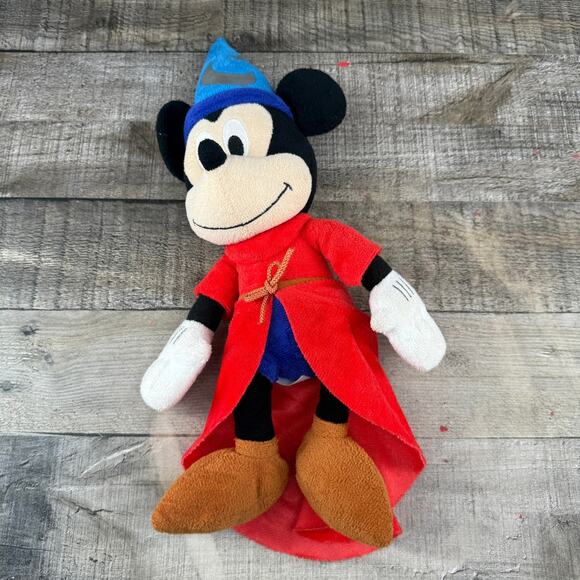 Disney Mickey Mouse Plush Sorcerers Apprentice Stuffed Toy JustPlay - Picture 1 of 16